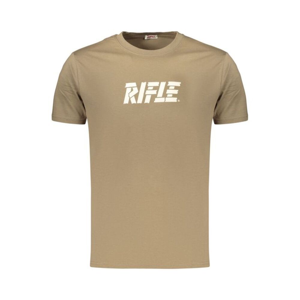 Rifle Brown Cotton Men's Men's T-Shirt